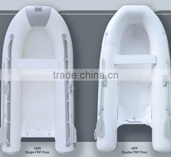 HSR/HFP Rigid Hull Inflatable Boat 2.00m~3.30m, PVC or Hypalon Material