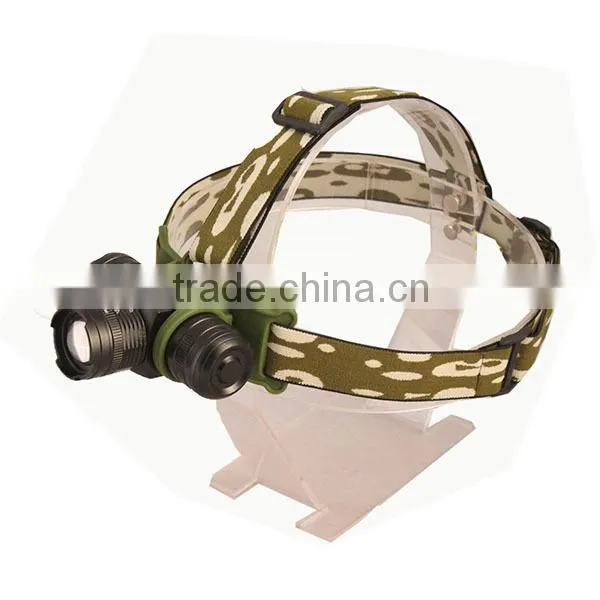 Zoom Function Waterproof Headlamp LED Headlight photo-2