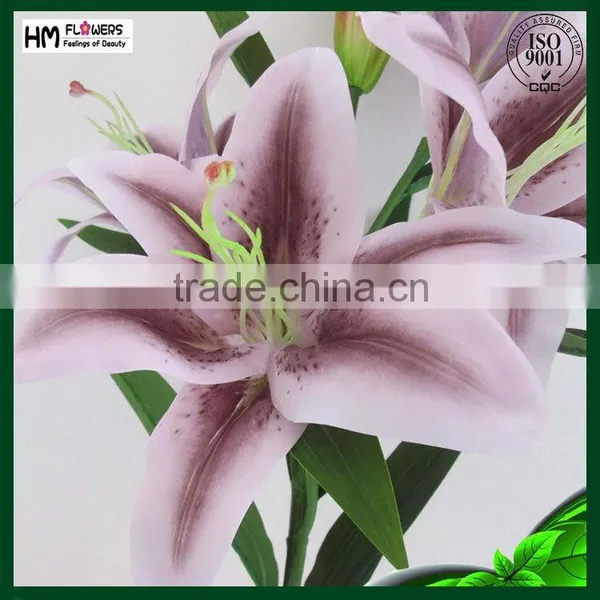 Cheap Artificial Flower Artificial Easter Lily Flower Wholesale photo-2