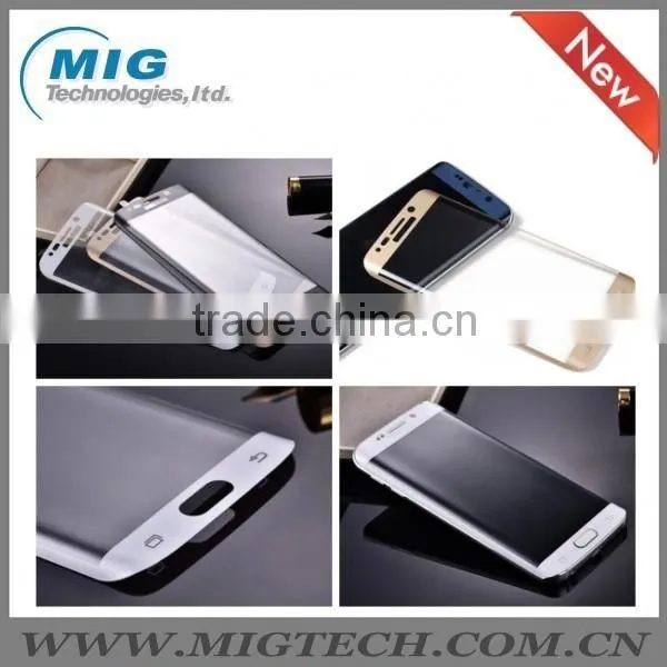 Glass Screen Protector, Curve Tempered Glass Film For Samsung S6 Edge, For Samsung Galaxy S6 Edge photo-3