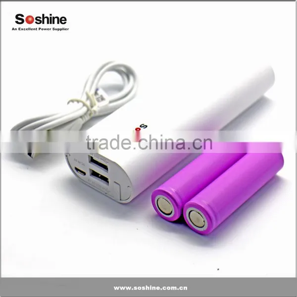 Soshine E4 Power Bank 2 x 18650 Power Bank for Mobile Phone for Camera and MP3 Player Power Bank Charger Power Bank Case photo-3