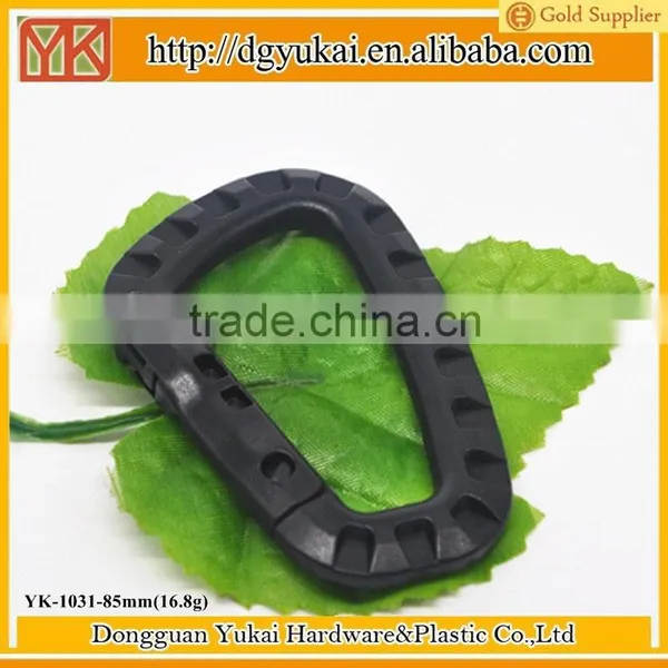 Yukai European Standard Eco-Friendly Plastic Dee Spring Snap Hook Carabineer photo-3