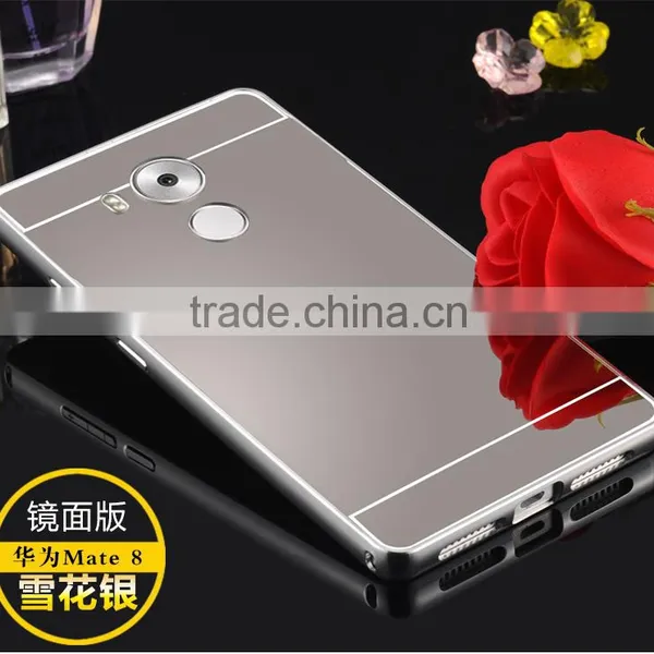 Mirror Case for Huawei Mate 8 Hard Aluminum Back Case For Huawei Mate8 With Metal Case photo-5