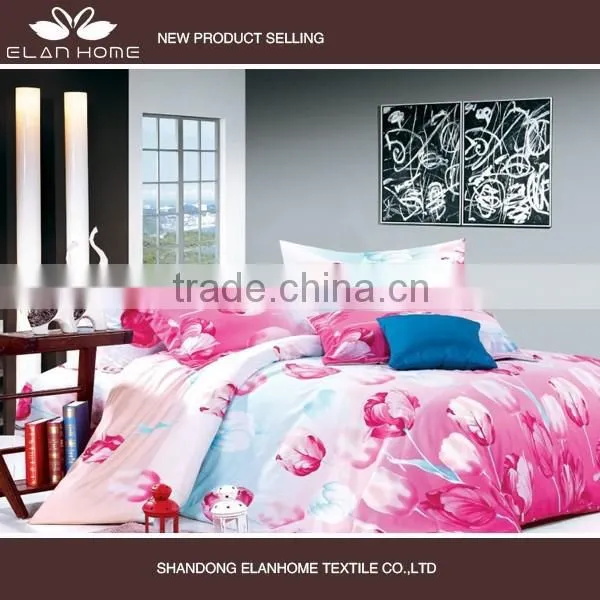 100% Microfiber Disperse Printting Wholesale Bed Sheet photo-2