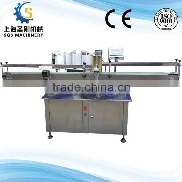 Full Automatic 0-100Bottles/min Vertical Sticker Labeling Machine photo-2