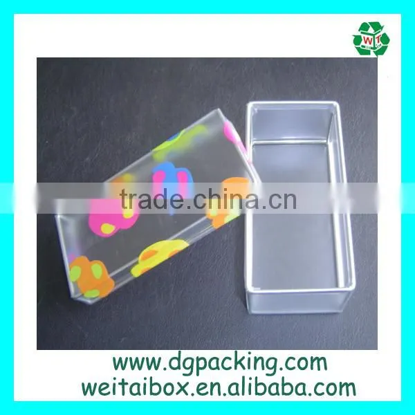 rectangular cosmetic packaging box&container with lid
