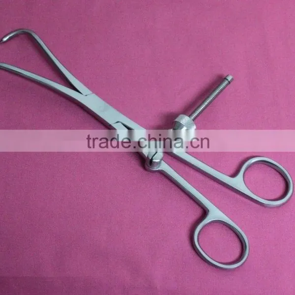 OR Grade Bone Reduction Forceps With Fixation Screw 8" Orthopedic Instruments By Taidoc photo-3