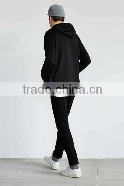 Feathers Side-Zip Hoodie Sweatshirt photo-3