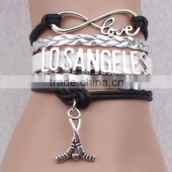 Factory Custom Logo Infinity Womens Charm Bracelets photo-3