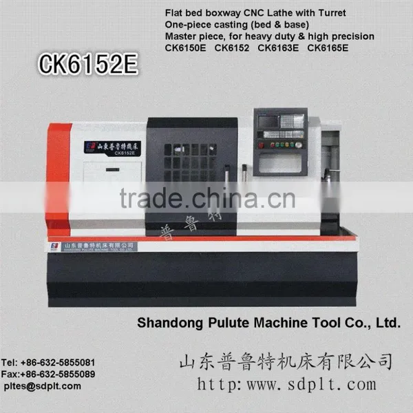 Master Piece CNC Lathe CK6150E One Piece Casting photo-6