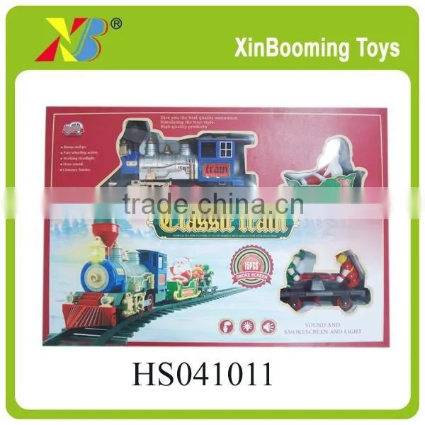 Battery Control Funny Train Track with Light and Music