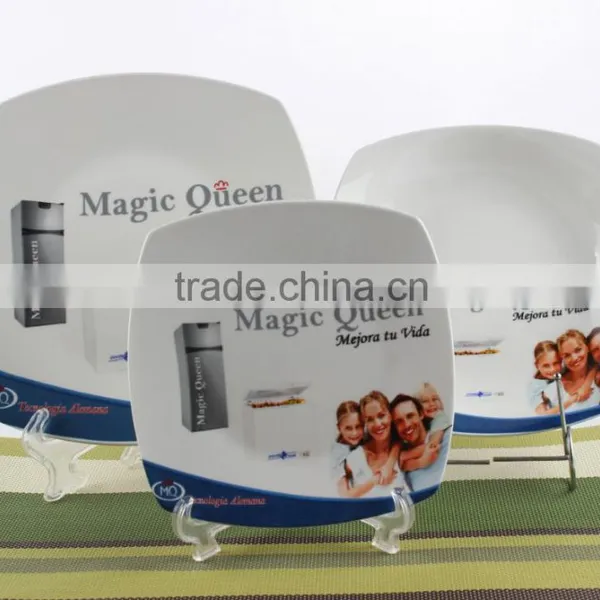 Square Ceramic Dinnerware Set With Decal,dinner Ware Plate Sets photo-6