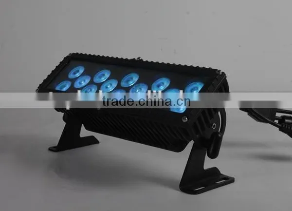 Hot Sale Outdoor DMX 512 Auto Running 14* Tri-3W RGB 44W DMX LED Floodlight photo-4