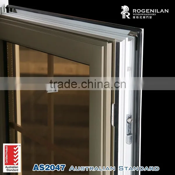 ROGENILAN 70 Series Aluminum New House Window Grill Design and Gate photo-4