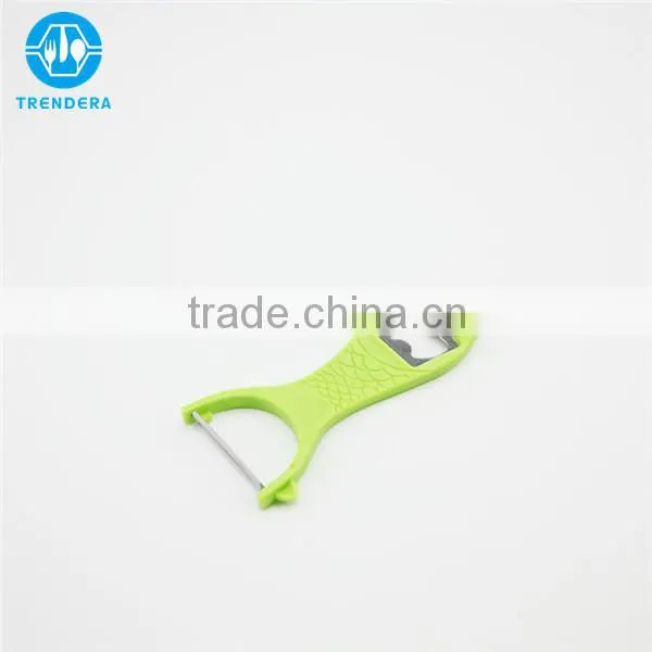 Cute Fish Shaped Bottle Opener With Peeler photo-2
