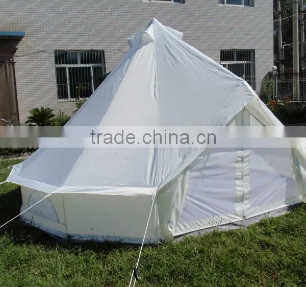 Single Layer and Canvas Fabric Camping Family Tent photo-5