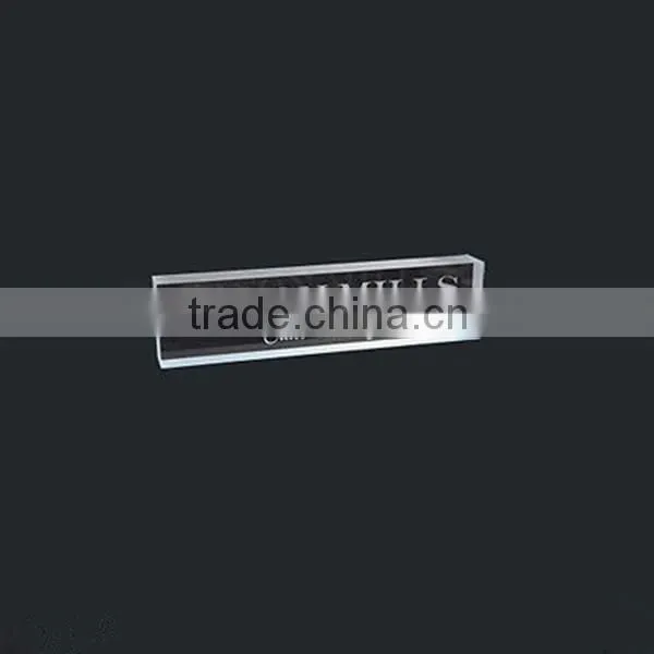 Hot Sale Claer Acrylic Desk Name Plate photo-3