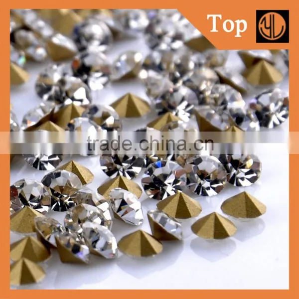 2016 FACTORY SALE! New Arrival Fashion Design China Hot Selling Pointback Rhinestones photo-4