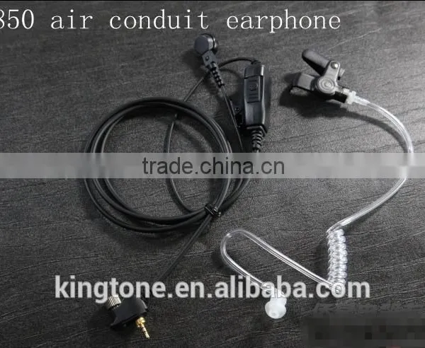 Walkie Talkie Air Tube Earpiece Two Way Radio Wireless Headset MTP850, MTP800, MTH650, HTH800 photo-3
