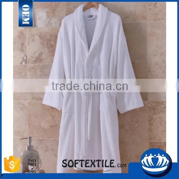 China Manufacturer Multi-function Custom-made Coral Fleece Bathrobe photo-3