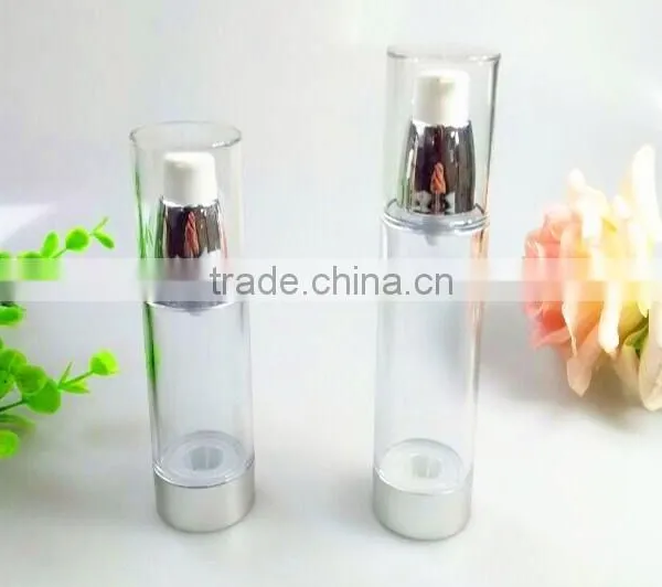 30ml 50ml Plastic AS Airless Bottles For Skin Care photo-3