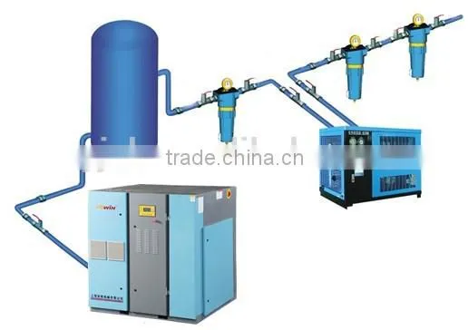 100PSI-190PSI 15HP 11KW Screw Air Compressor photo-4
