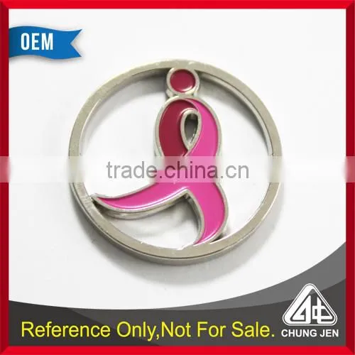China Supplier Gold Nickel Embossed Laser Oem Shopping Trolley Token photo-3