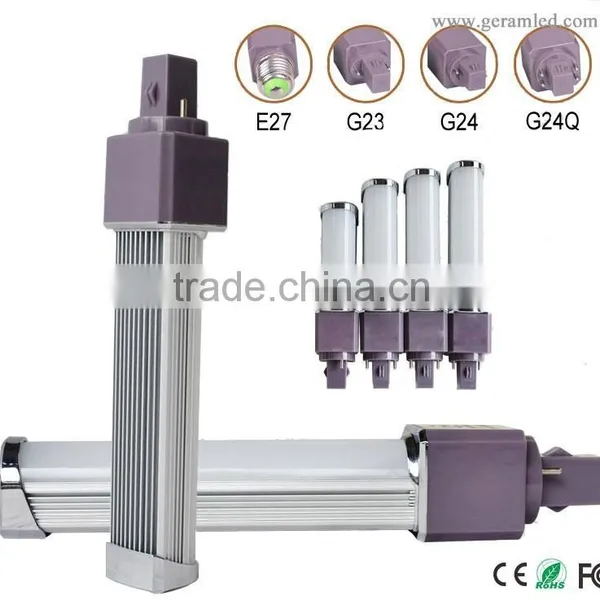 2015 Top Quality ce Rohs Ra80 Ac110v Ac220v Plc 4 Pin Led G24 Lamp photo-4