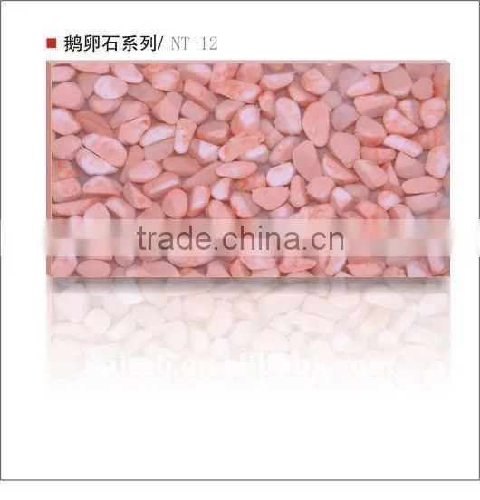Latest Pebble Transparent Resin Panels for Tables photo-5