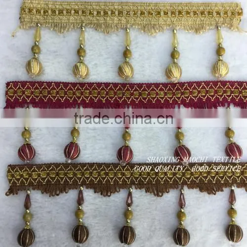 Wholesale Curtain Tassel Fringes for Home Textile Accessory photo-3