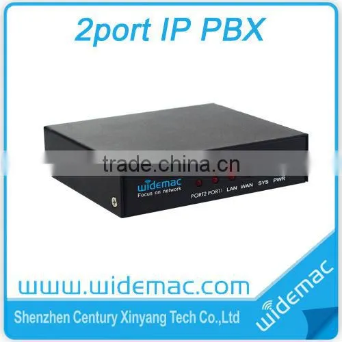 2 Ports IP PBX