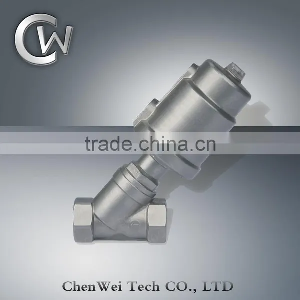 Angle Seat Valve-2 Way 2 Position Pneumatic Angle Seat Valve photo-3