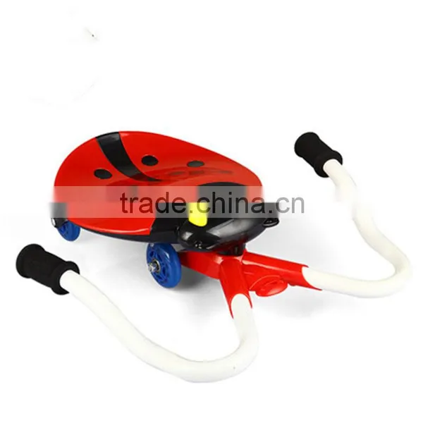 Children Kids Ladybug Ladbird Electric Hoverboard Scooter Twist Car Top Sell photo-3