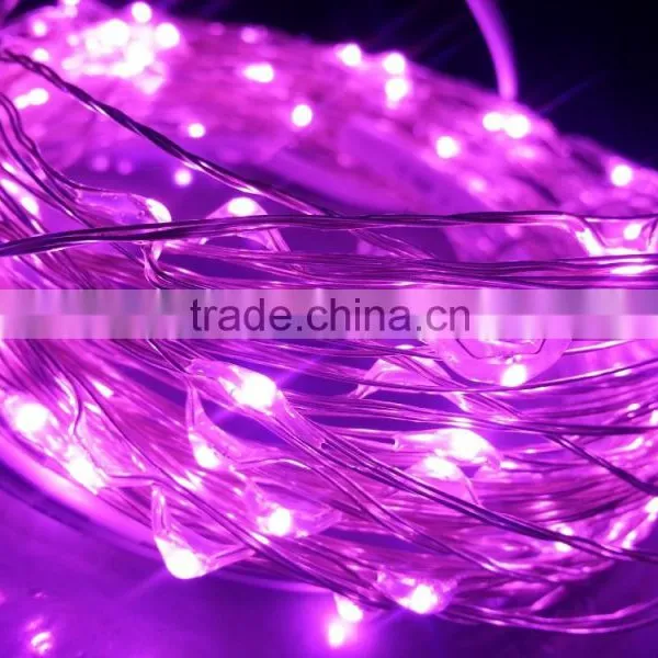 Christmas and Holiday Decoration PVC Wire Led String Lights photo-3