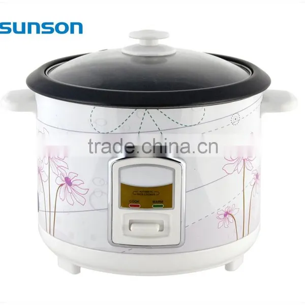 Non-stick Coating Glass Lid Electric Rice Cooker and Steamer photo-3