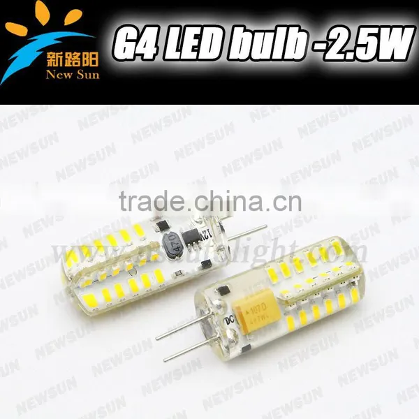 48SMD 3014 G4 LED Replacement Bulbs 200LM 2700K White g4 Led Light