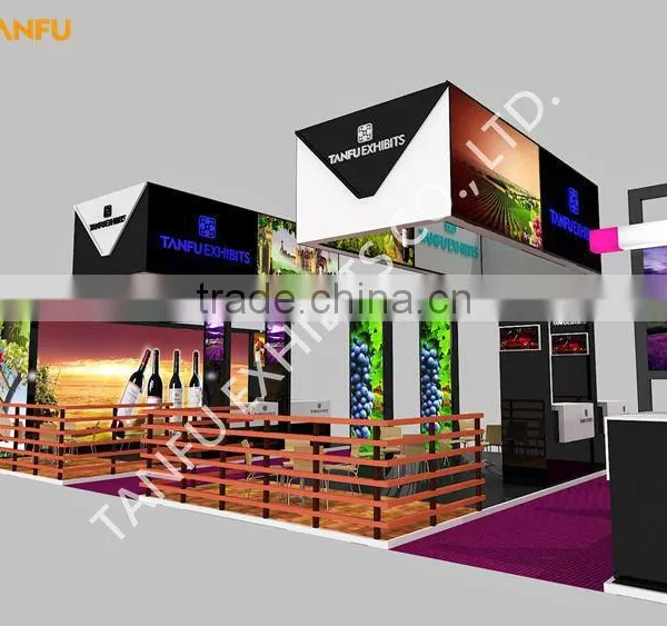 China Trade Show Booth Made by Reusable Material