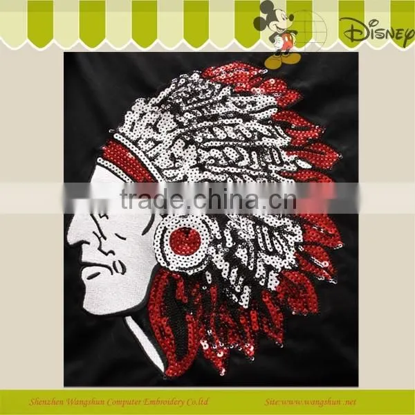 Hot Sale New Design Indian Embroidery Badge Sew On Jacket photo-3