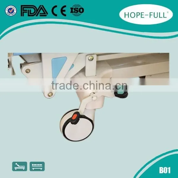 HOPEFULL B01 ABS Engineering Plastic Hospital Surgical Bed for Sale photo-4