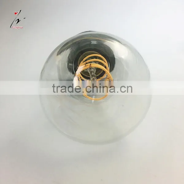 New Curly Filament LED Lamp ST64 Clear Glass Decorative Led Lights Bulb photo-4