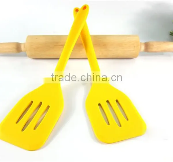 High Quality Silicone Slotted Turner Spatula Food Grade Silicone Kitchen Tools photo-5
