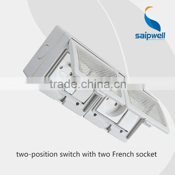 Waterproof Doorbell Switch Waterproof Electrical Outlet Box(SP-2FRS) photo-3