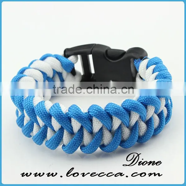 Different Survival Paracord Bracelets Weaves Style Christmas Parocord Bracelet photo-5