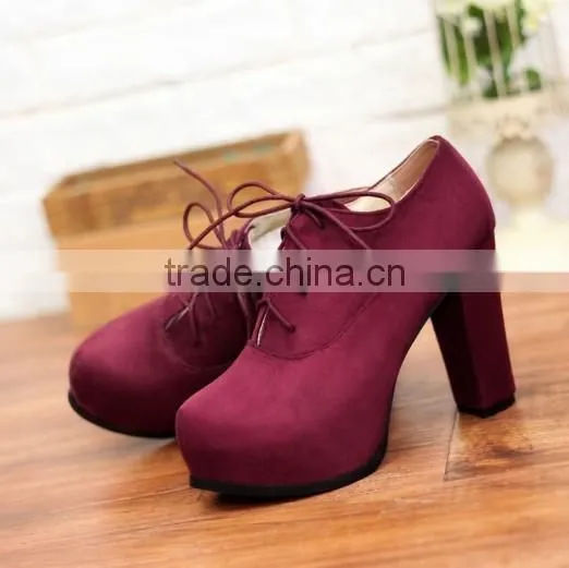 Latest Fashion Shoes Girls High Heel Boots Winter Boots CP6426