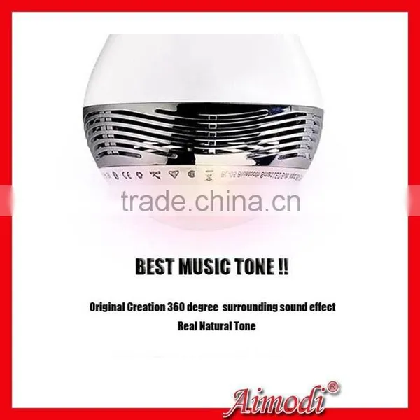 Full Color Spectrum LED Bulb Bluetooth Speaker With App System photo-3