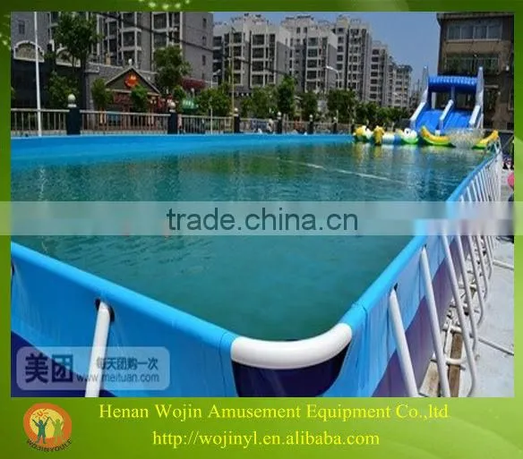 Inflatable Square Swimming Pool/metal Frame Swimming Pool