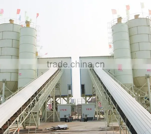 Computer-controled Construction Equipment Concrete Mixing Station HLS 90 photo-2