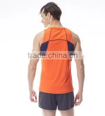 Mens Stringer Sport Vest Wholesale Muscle Tee Compression Tank Top Printed Gym Wear Sublimation 100% Polyester Grey Tank Top photo-2
