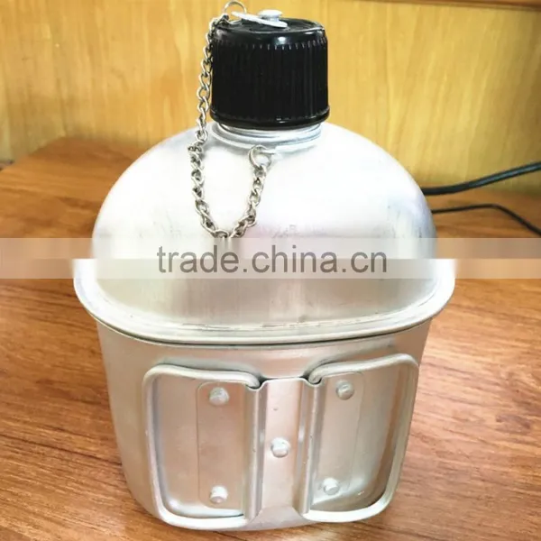 Top Quality Factory Price Portable Aluminum Water Bottle With Adjust Strap photo-2