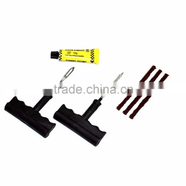 7 Piece Tire Repair Kit T-handle Screw Probe Tools T-handle Plugger photo-4